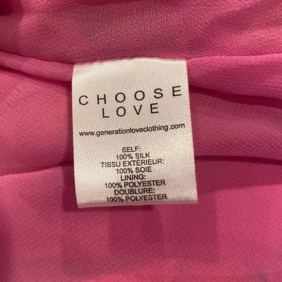 Generation Love Farrah Pink Floral Silk Skirt (XS) - Picture 10 of 13